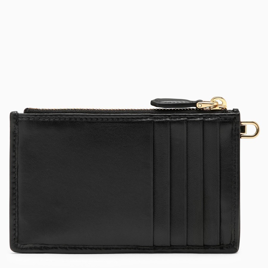 Prada Black Card Holder Saffiano Prada Black Card Holder Saffiano